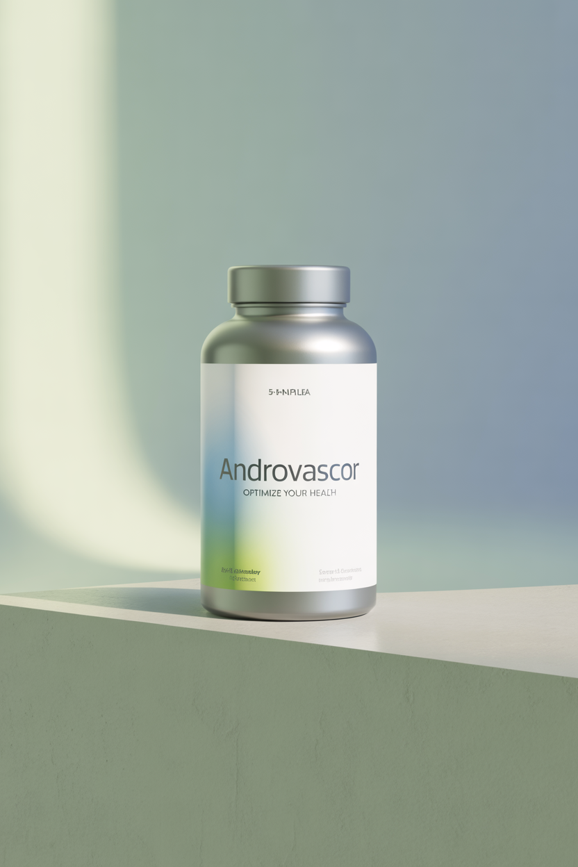 AndroVascor 5-in-1 complex supplement bottle